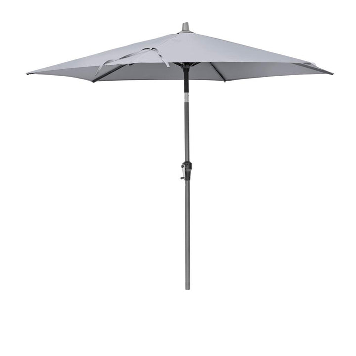 Riva 2.5m Round Luna Grey Parasol