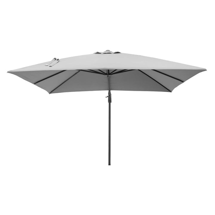 Challenger T2 3m Square Luna Grey Free Arm Parasol