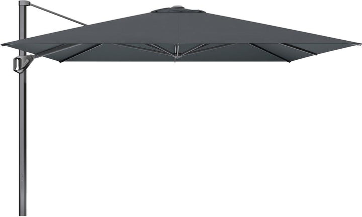 Challenger Telescopic T1 3.5m Square Faded Black Parasol