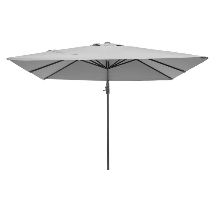 Voyager T2 2.7m Square Luna Grey Free Arm Parasol