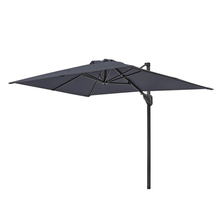 Voyager T1 3m x 2m Rectangular Anthracite Free Arm Parasol