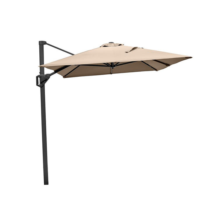 Voyager T1 3m x 2m Rectangular Taupe Free Arm Parasol