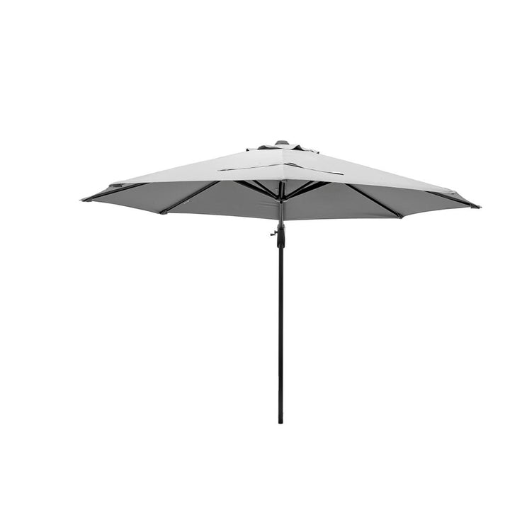 Voyager T1 3m Round Luna Grey Free Arm Parasol