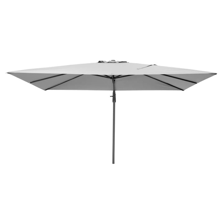 Challenger T2 3.5 x 2.6m Rectangular Luna Grey Free Arm Parasol