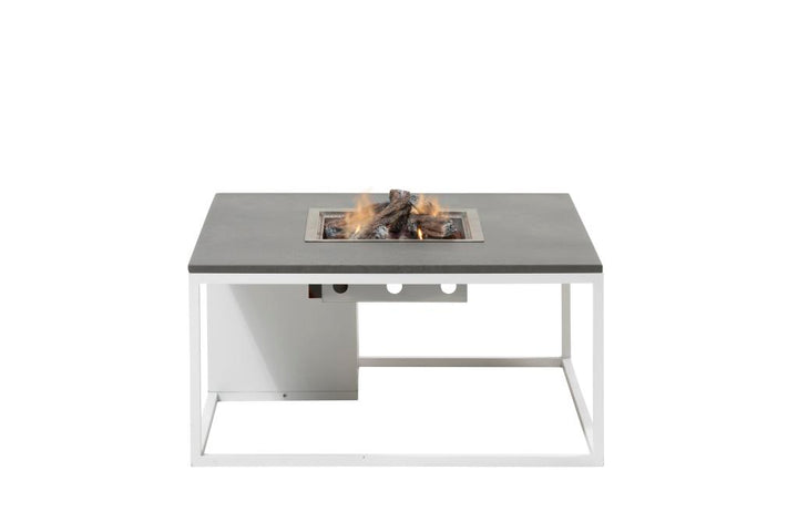 Cosiloft 100 White and Grey Fire Pit Table