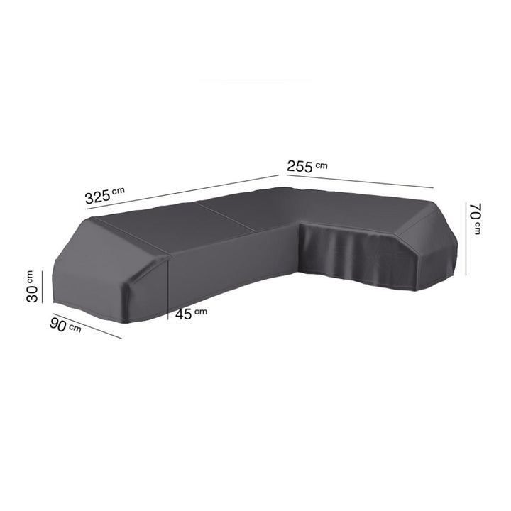 Platform Aerocover Left Hand 325x255x90xH30/45/70cm high