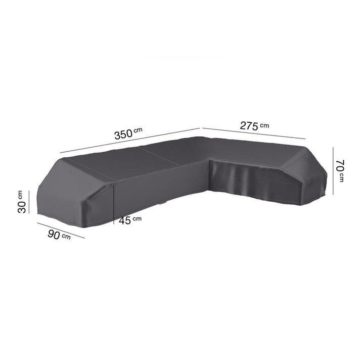 Platform Aerocover Left Hand 350x275x90xH30/45/70cm high