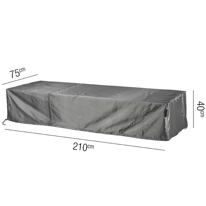 Loungebed Aerocover 210x75x40cm high