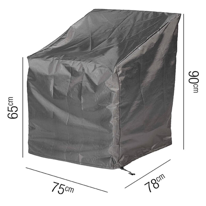 High Back Lounge Chair Aerocover 75x78x90cm