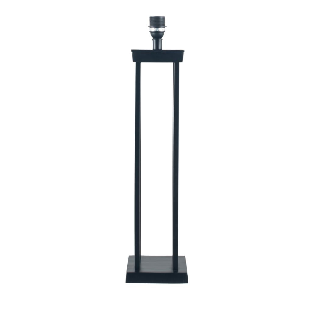 Langston Matt Black Metal Column Table Lamp Base