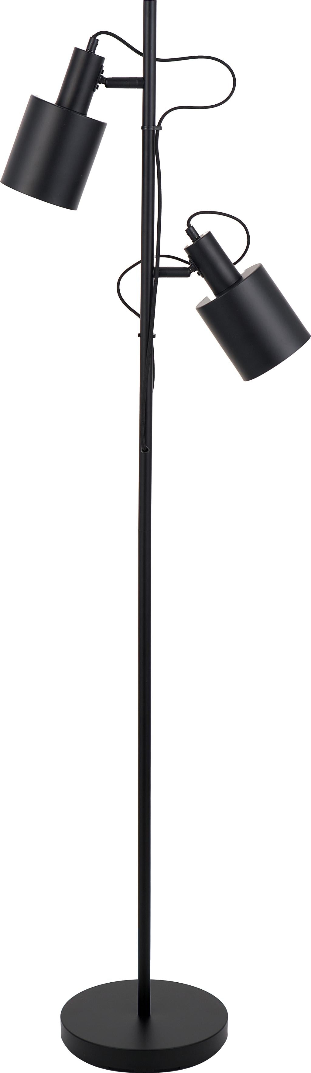 Aaron Black Metal Task Floor Lamp