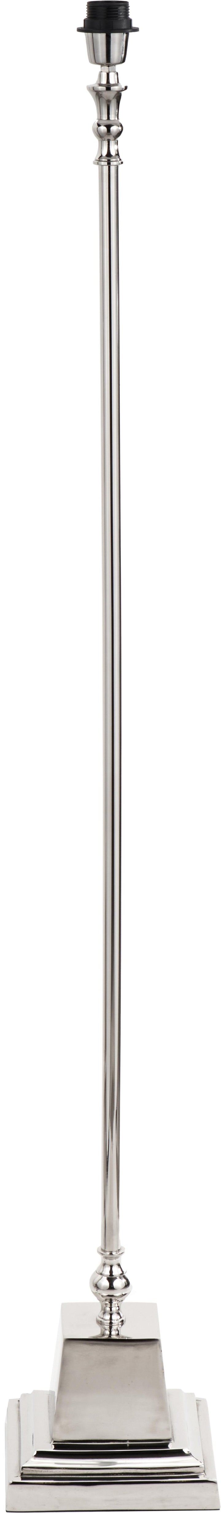 Claudius Nickel Metal Stick Floor Lamp Base