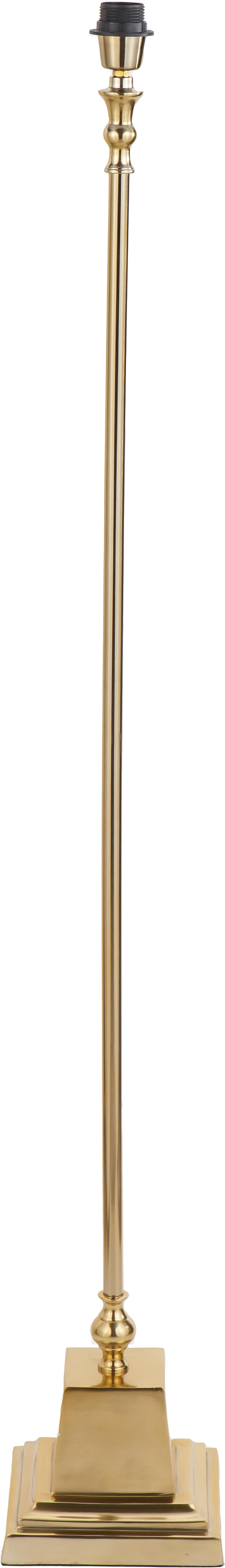 Claudius Gold Metal Stick Floor Lamp Base