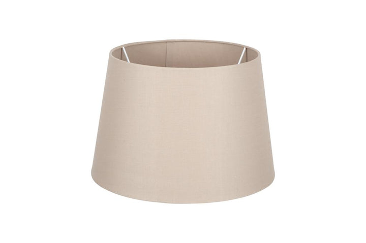 Adelaide 30cm Taupe Tapered Poly Cotton Shade