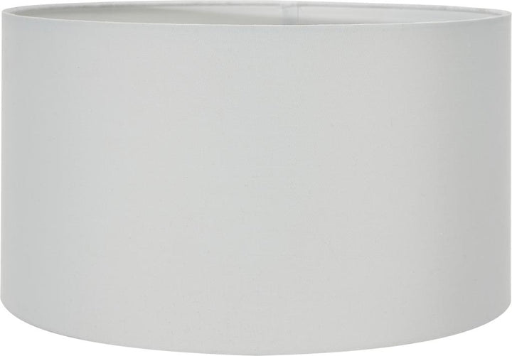 Harry 25cm Ivory Poly Cotton Cylinder Drum Shade