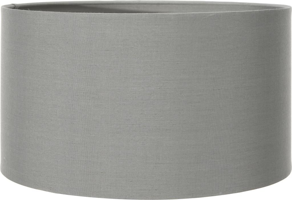 Harry 25cm Steel Grey Poly Cotton Cylinder Shade