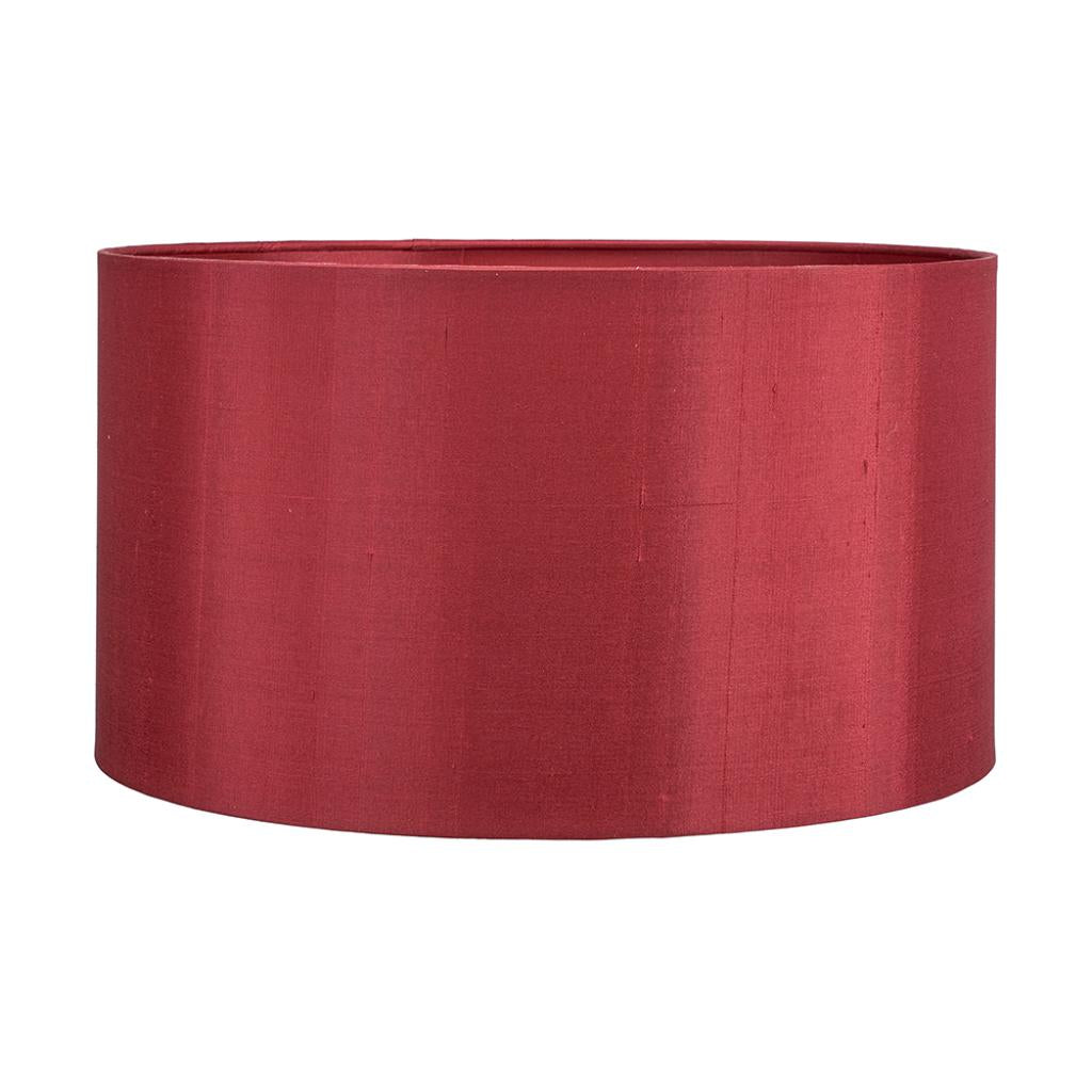 Zara 45cm Mulberry  Silk Lined Cylinder Shade