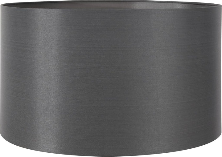 Zara 45cm Steel Grey Silk Lined Cylinder Shade