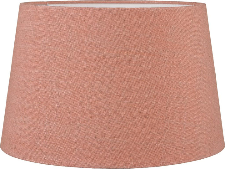 Milos 25cm Apricot Linen Tapered Shade