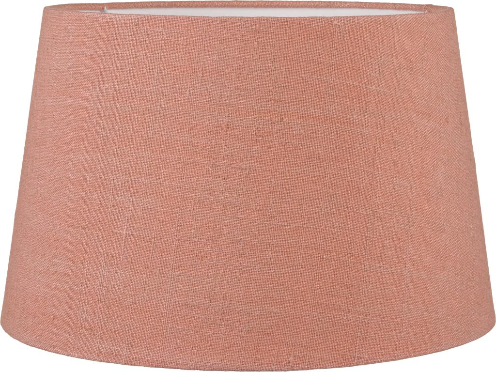 Milos 35cm Apricot Linen Tapered Shade