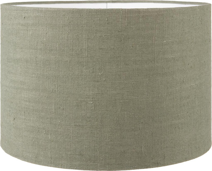 Edward 30cm Pistachio Green Linen Cylinder Shade