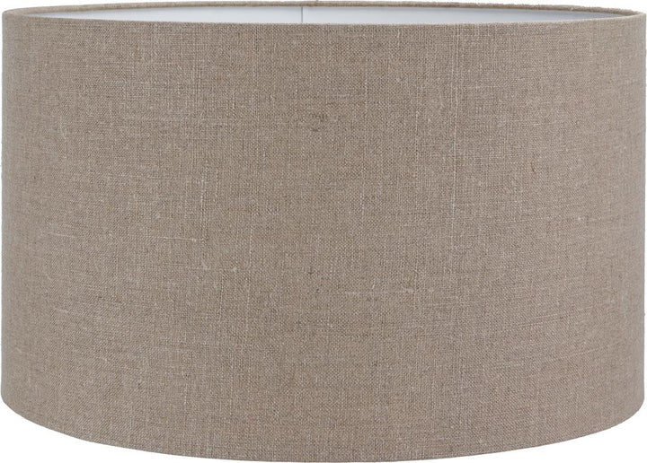 Edward 50cm Natural Linen Cylinder Shade