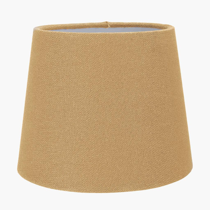 Pelham 15cm Taupe Handloom Tapered Lemon Clip Shade