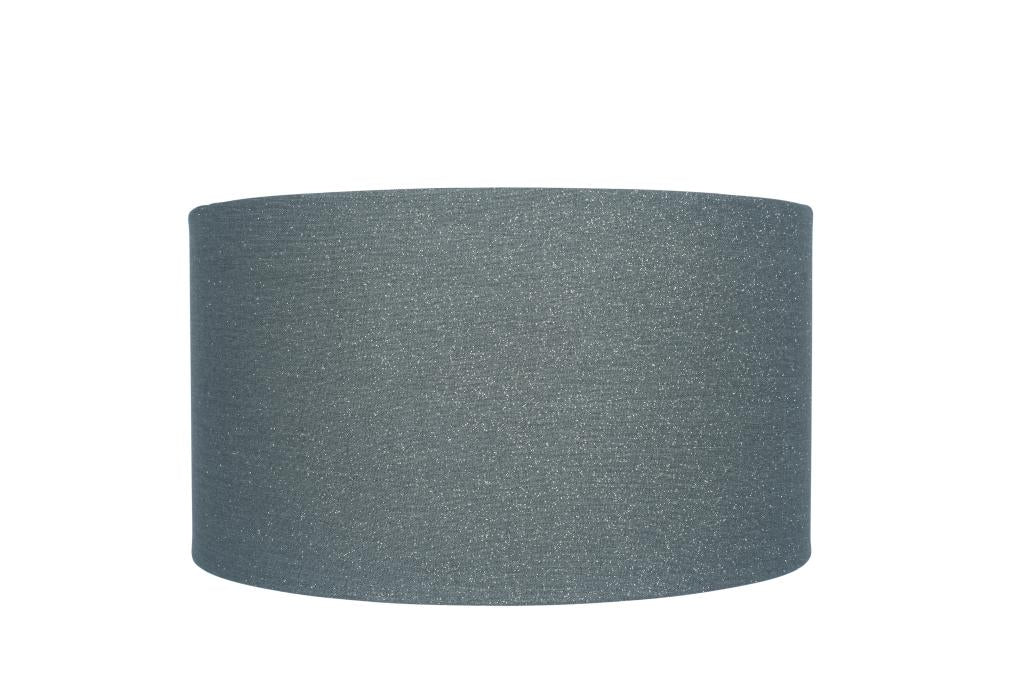 Bassey 35cm Steel Glitter Cylinder Poly Cotton Shade