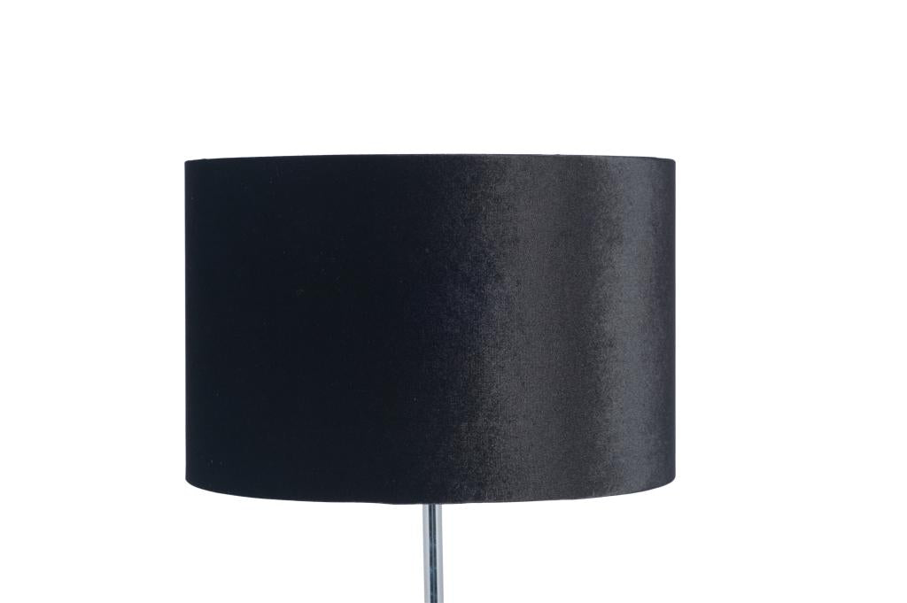 Bow 25cm Black Velvet Cylinder Shade