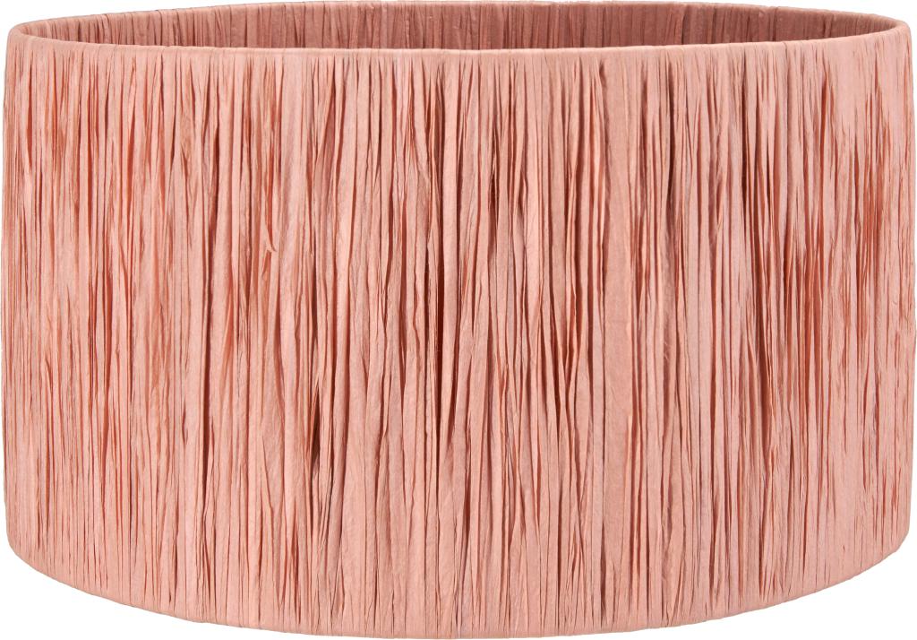 Tilia 30cm Apricot Raffia Cylinder Shade