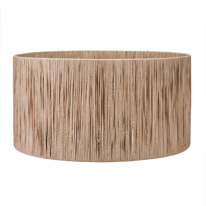 Tilia 30cm Natural Raffia Cylinder Shade