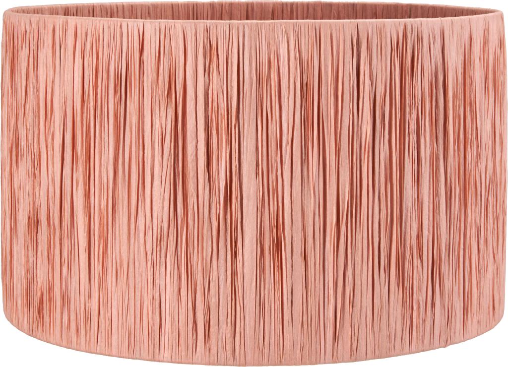 Tilia 35cm Apricot Raffia Cylinder Shade