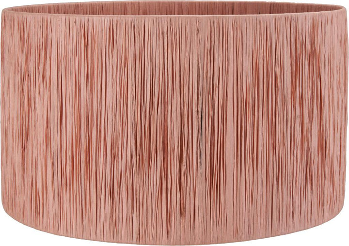 Tilia 40cm Apricot Raffia Cylinder Shade