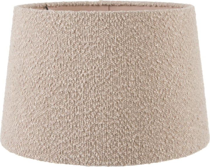 Martigues 30cm Taupe Boucle Tapered Cylinder Shade