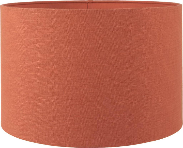 Lino 25cm Cinnamon Self Lined Linen Drum Shade