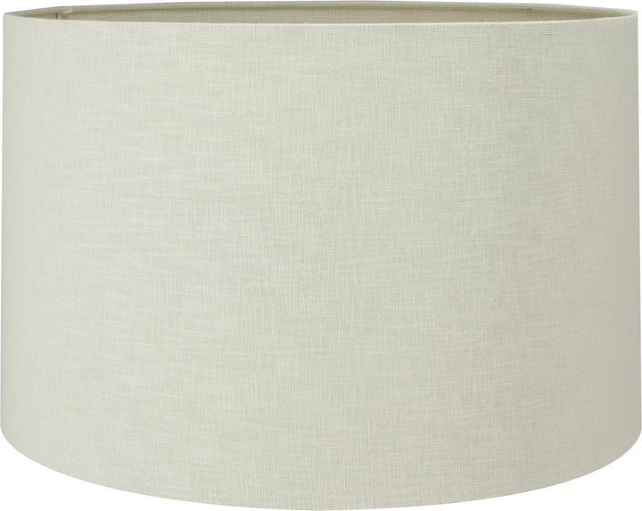 Lino 25cm Cream Self Lined Linen Drum Shade