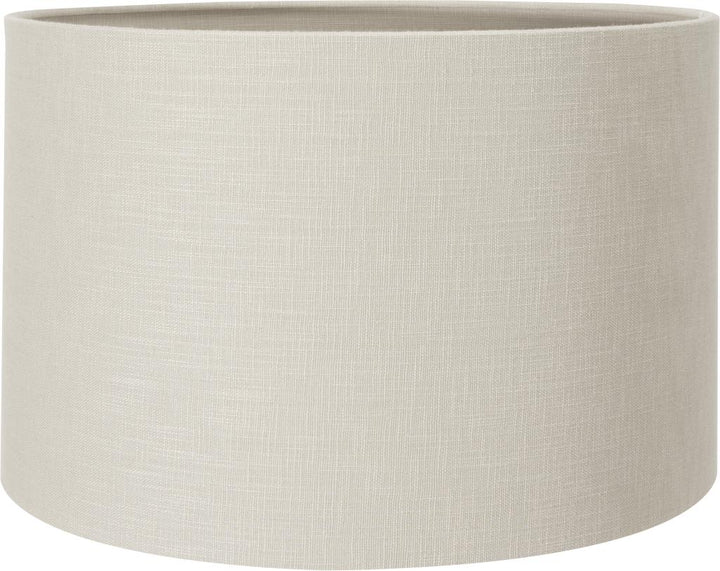 Lino 25cm Grey Self Lined Linen Drum Shade