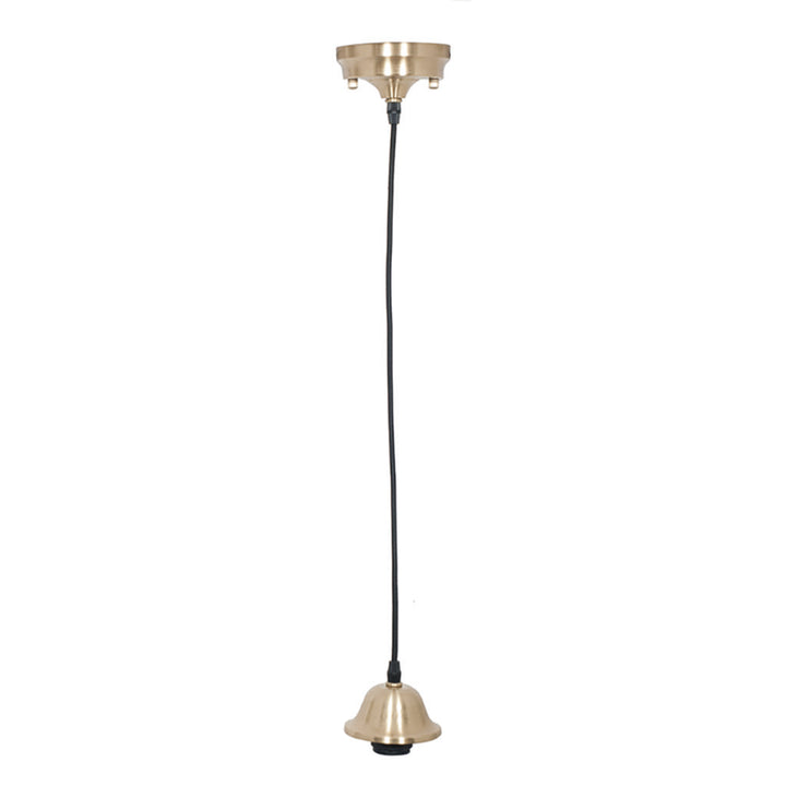 Champagne Retro Electrified Ceiling Fitting