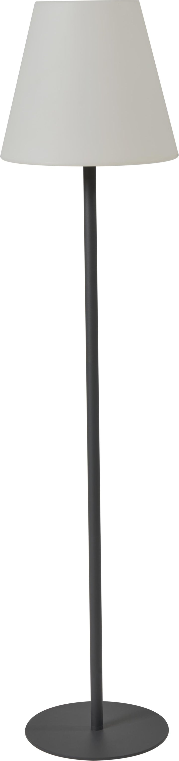 Grey Outdoor Floor Lamp