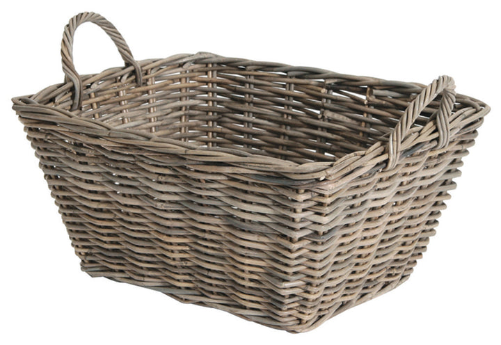 Grey Kubu Rectangular Storage Basket