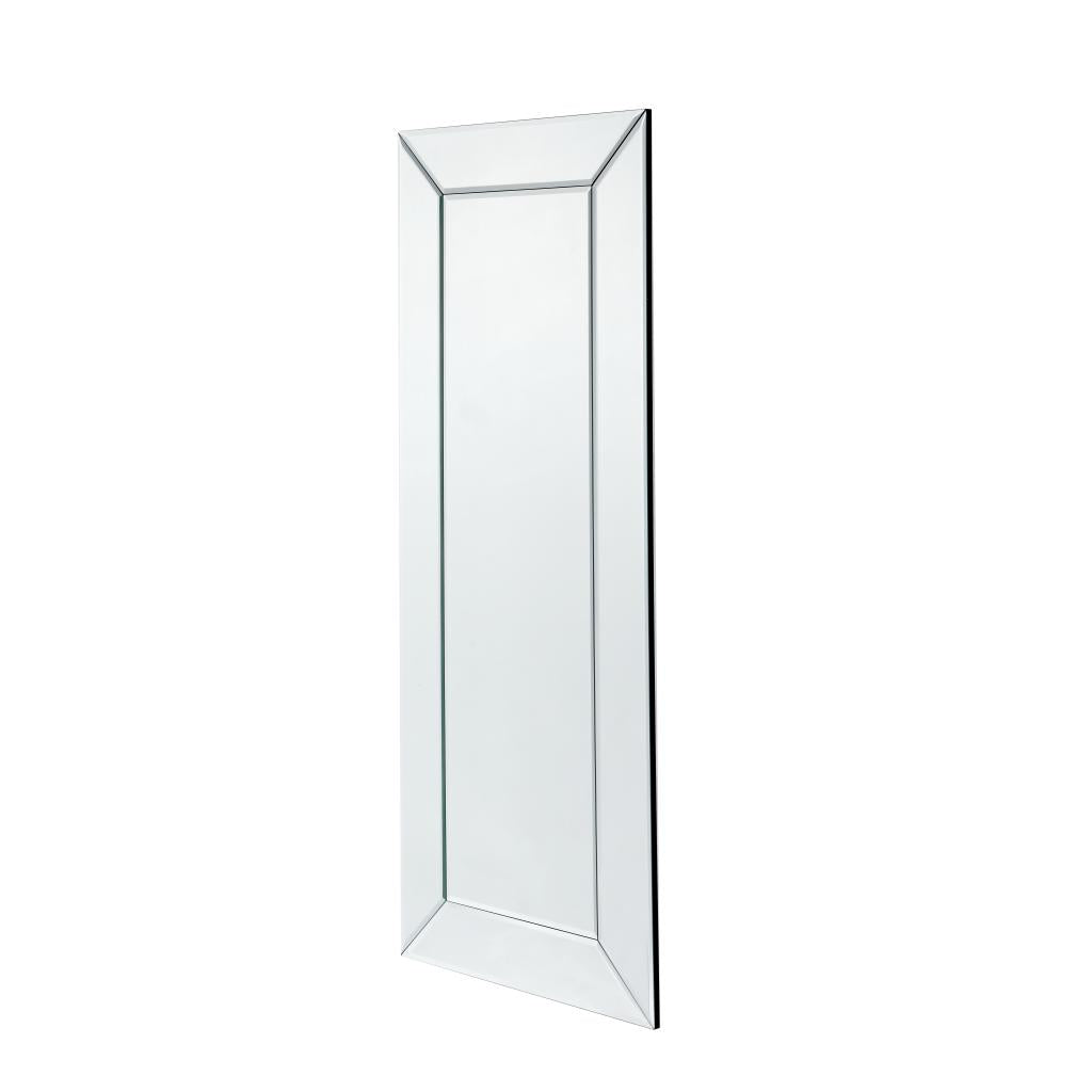 Mirrored Glass Rectangular Floor Mirror