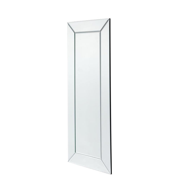 Mirrored Glass Rectangular Floor Mirror