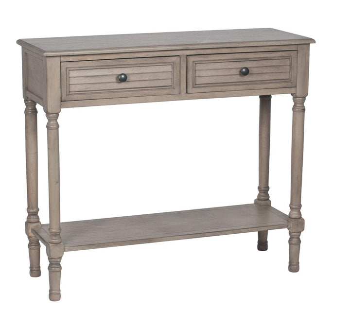 Ashwell Taupe Pine Wood Console Table