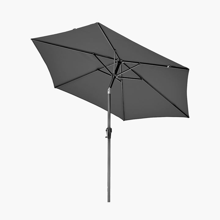 Riva 2.5m Round Anthracite Parasol