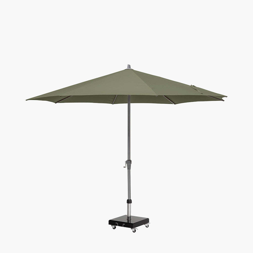 Riva 3.5m Round Olive Parasol