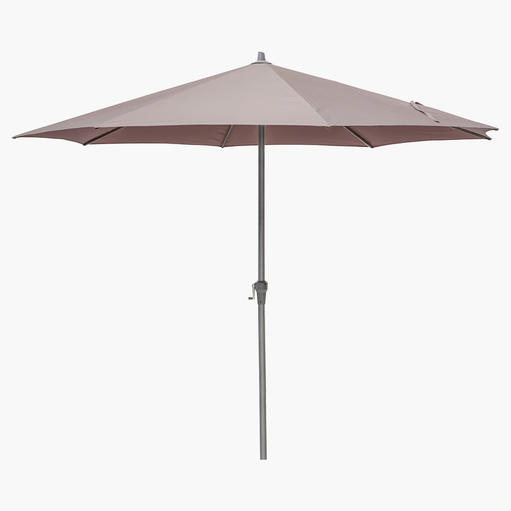 Riva 3.5m Round Taupe Parasol