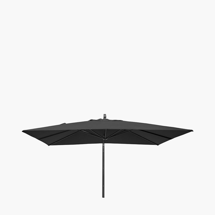 Icon Premium T1 4mx3m Rectangular Faded Black Parasol