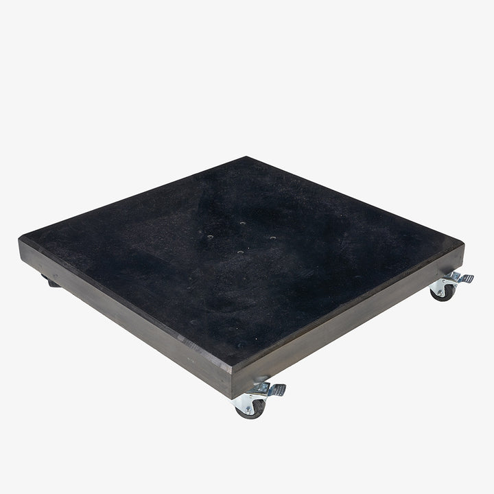 Modena Polished Black Granite 120KG Parasol Base