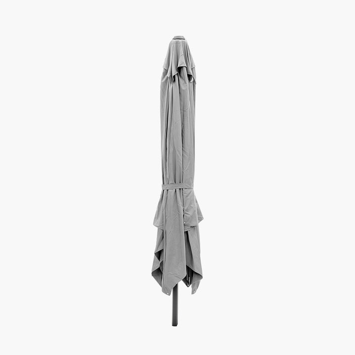 Challenger T2 3m Square Luna Grey Free Arm Parasol