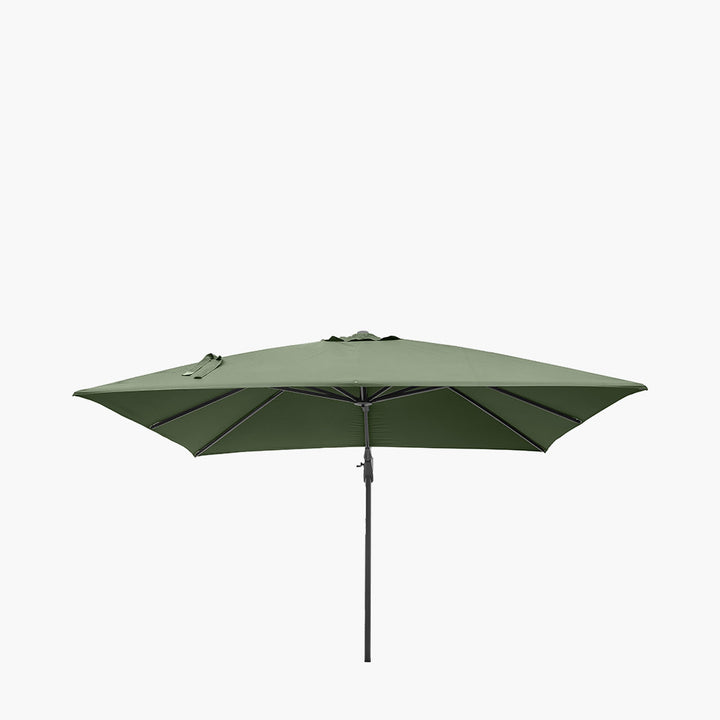 Challenger T2 3m Square Olive Free Arm Parasol